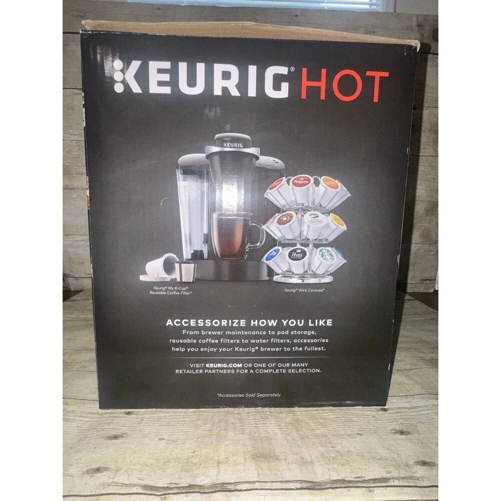 ☕️Keurig K55 Classic K-Cup Coffee Single Hot Morning Brew Maker, 48 oz Black